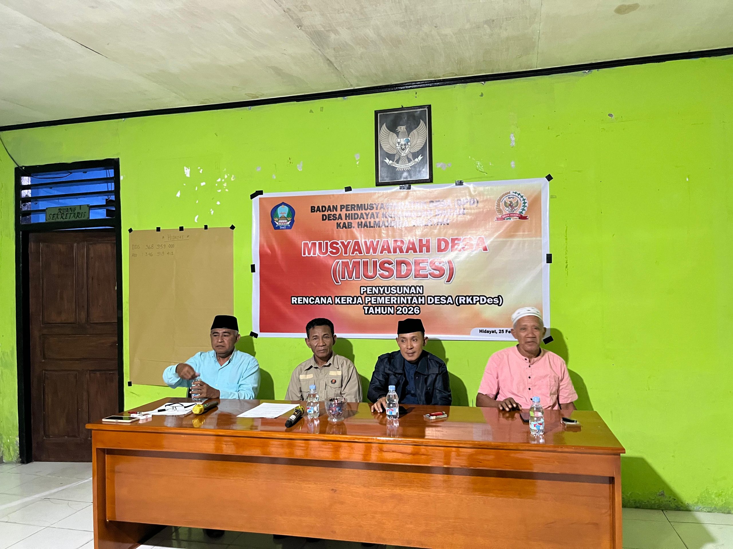 Desa Hidayat Sukses Tetapkan APBDes 2026, Semua Aturan Prosedur Ditaati